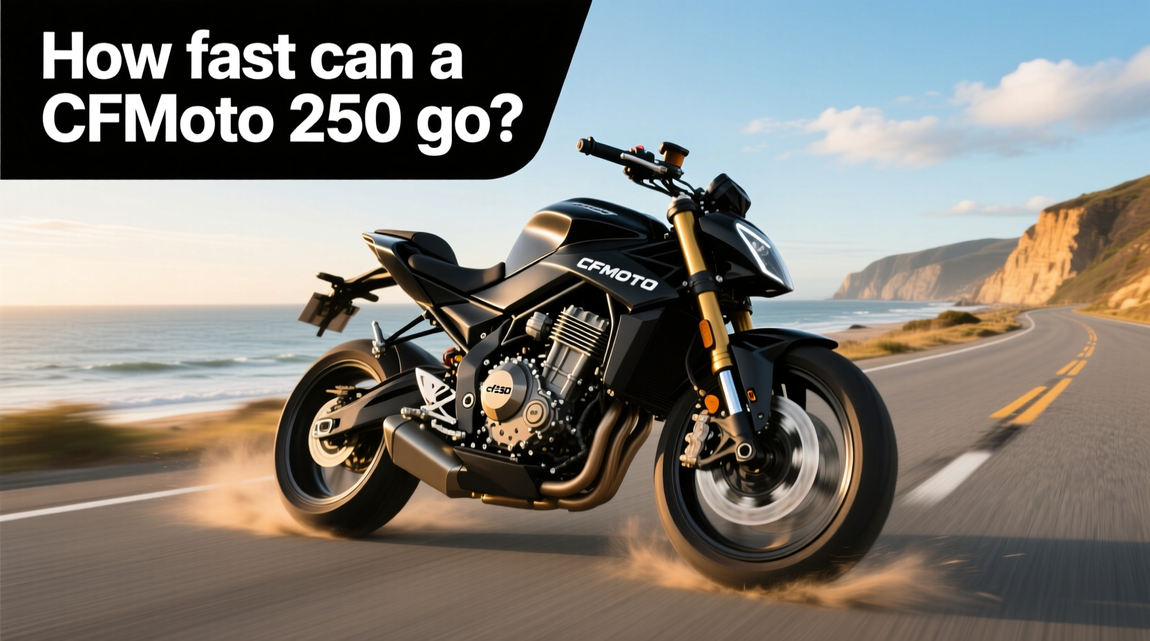 How fast can a CFMoto 250 go? Buying guide & specs
