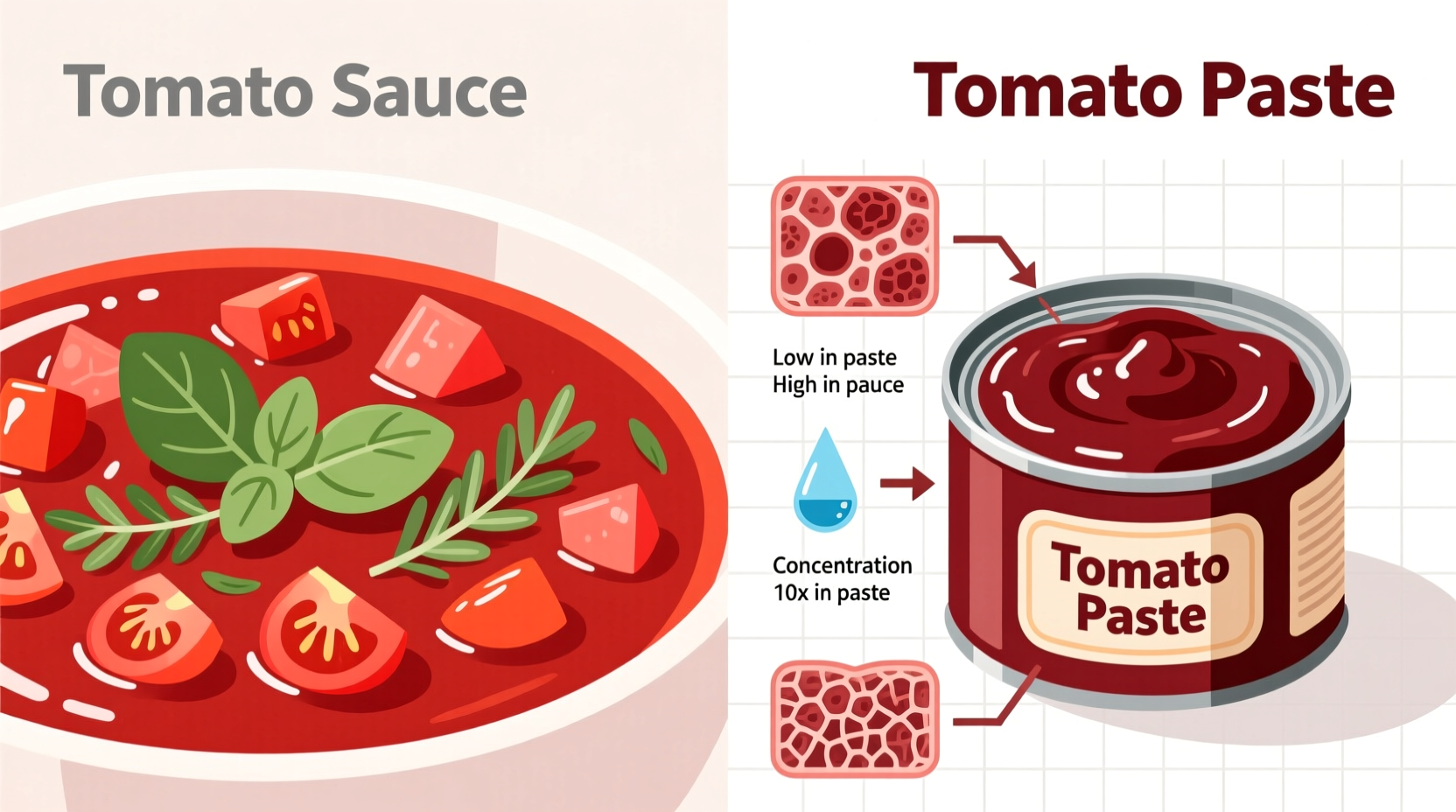 Tomato Sauce vs Paste: Key Differences Explained