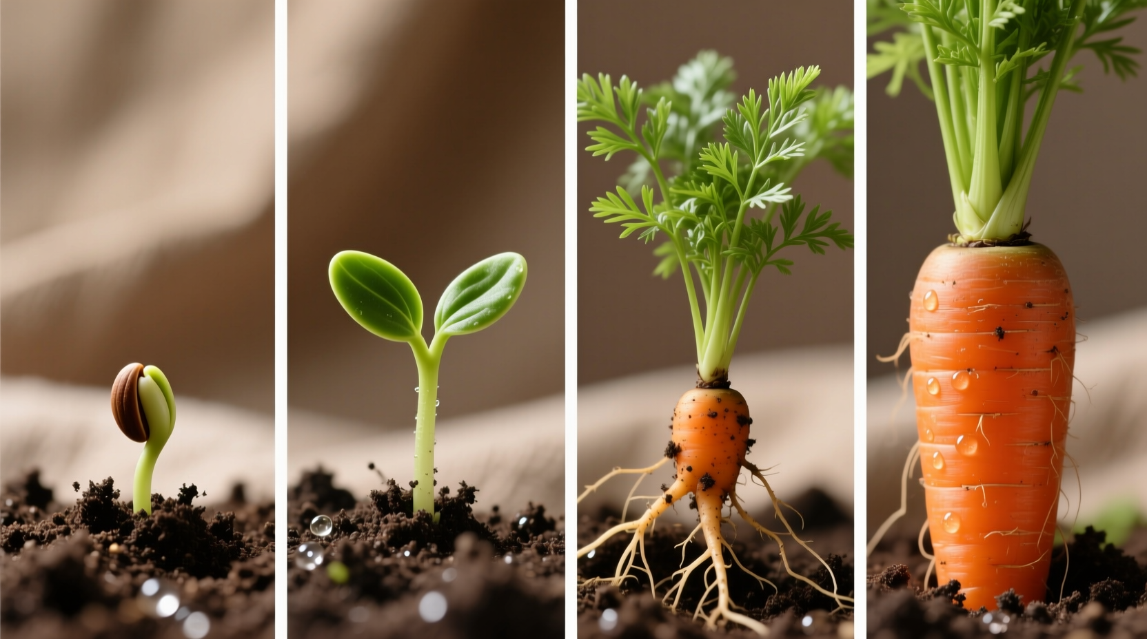 carrot growth stages