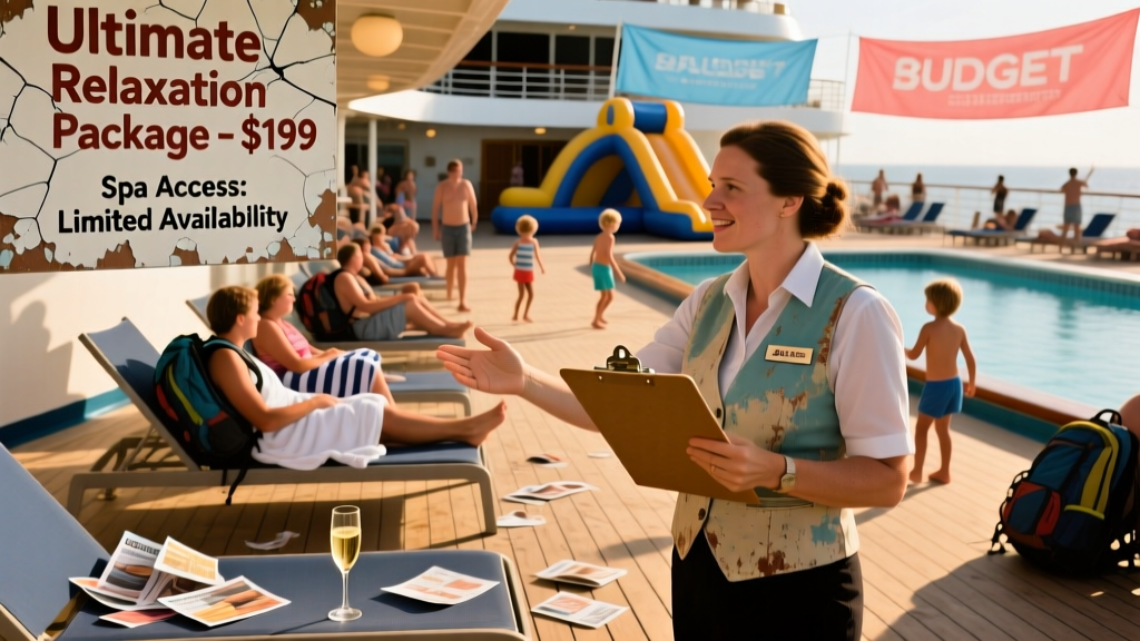 Cruise Ship Etiquette Decline & the Aggressive Spa Sales Pitch: What Budget Travelers Need to Know