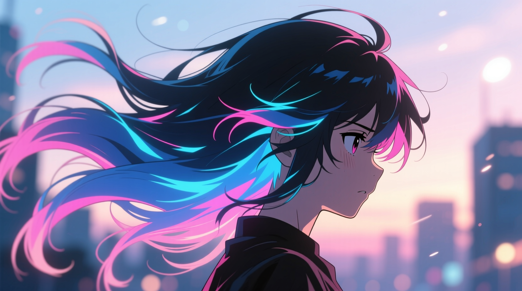 why is anime hair so unrealistic and what does it symbolize