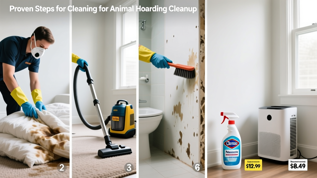Proven Steps for Cleaning for Animal Hoarding Cleanup