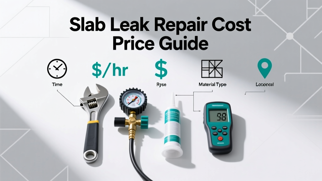 Slab Leak Repair Cost: Price Guide & Factors