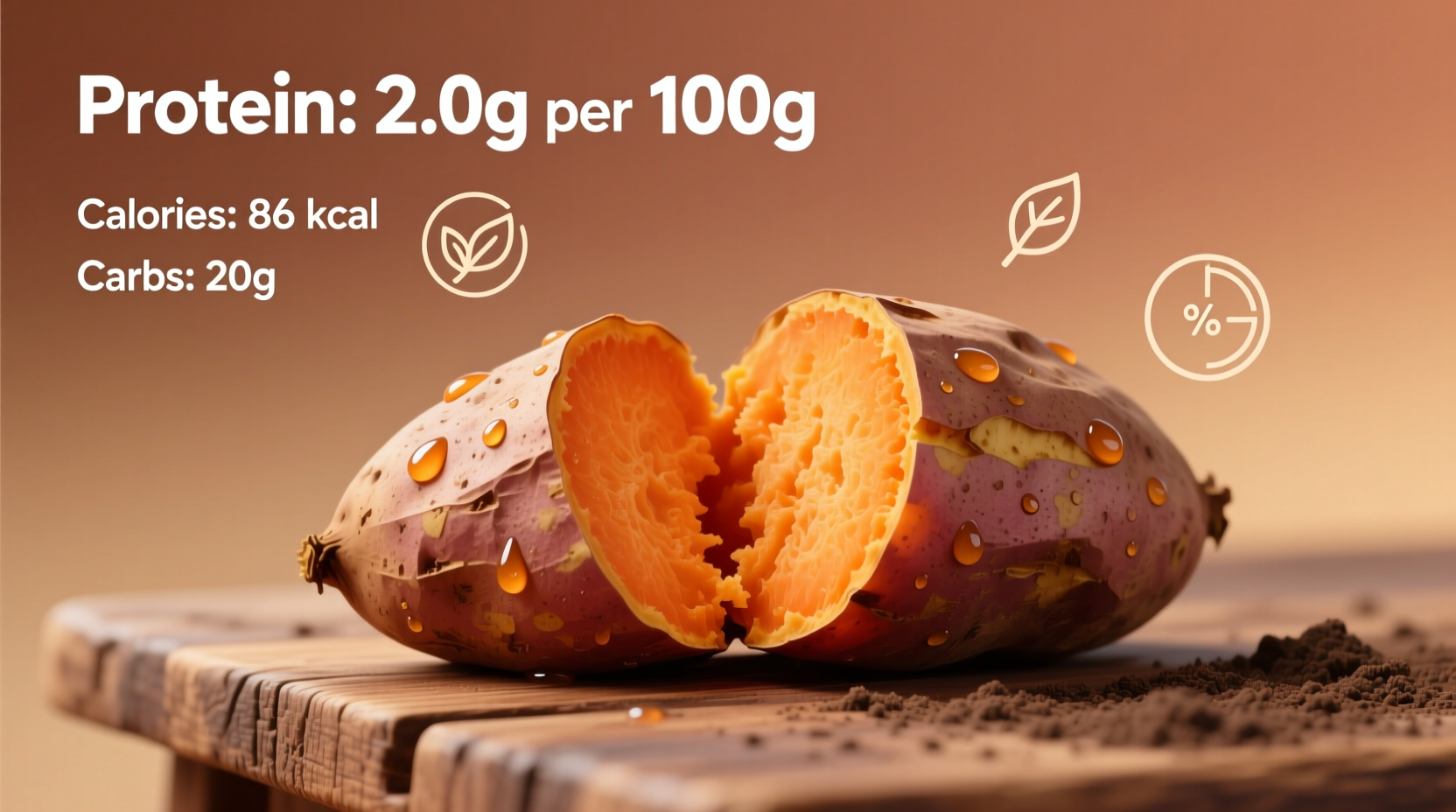 Sweet Potato Protein Content: Exact Amount Per Serving