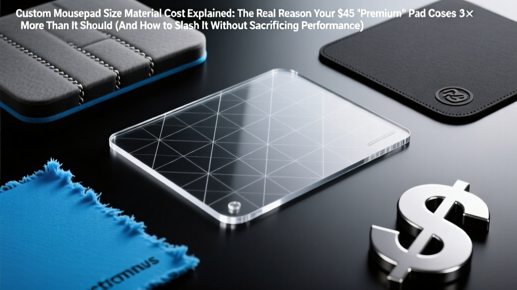 Custom Mousepad Size Material Cost Explained: The Real Reason Your $45 'Premium' Pad Costs 3× More Than It Should (And How to Slash It Without Sacrificing Performance)