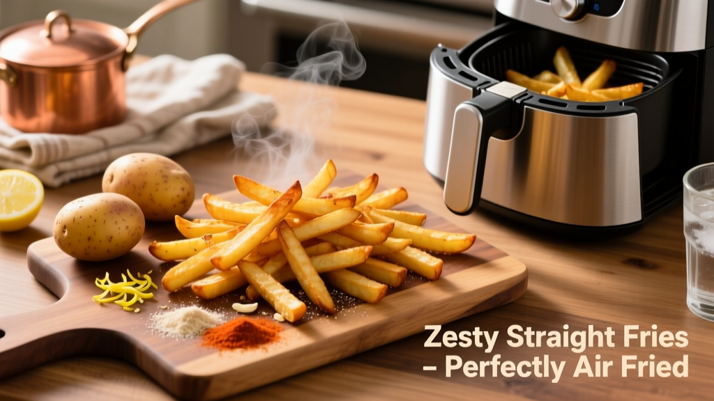 Air Fry Ore Ida Zesty Straight Fries Perfectly