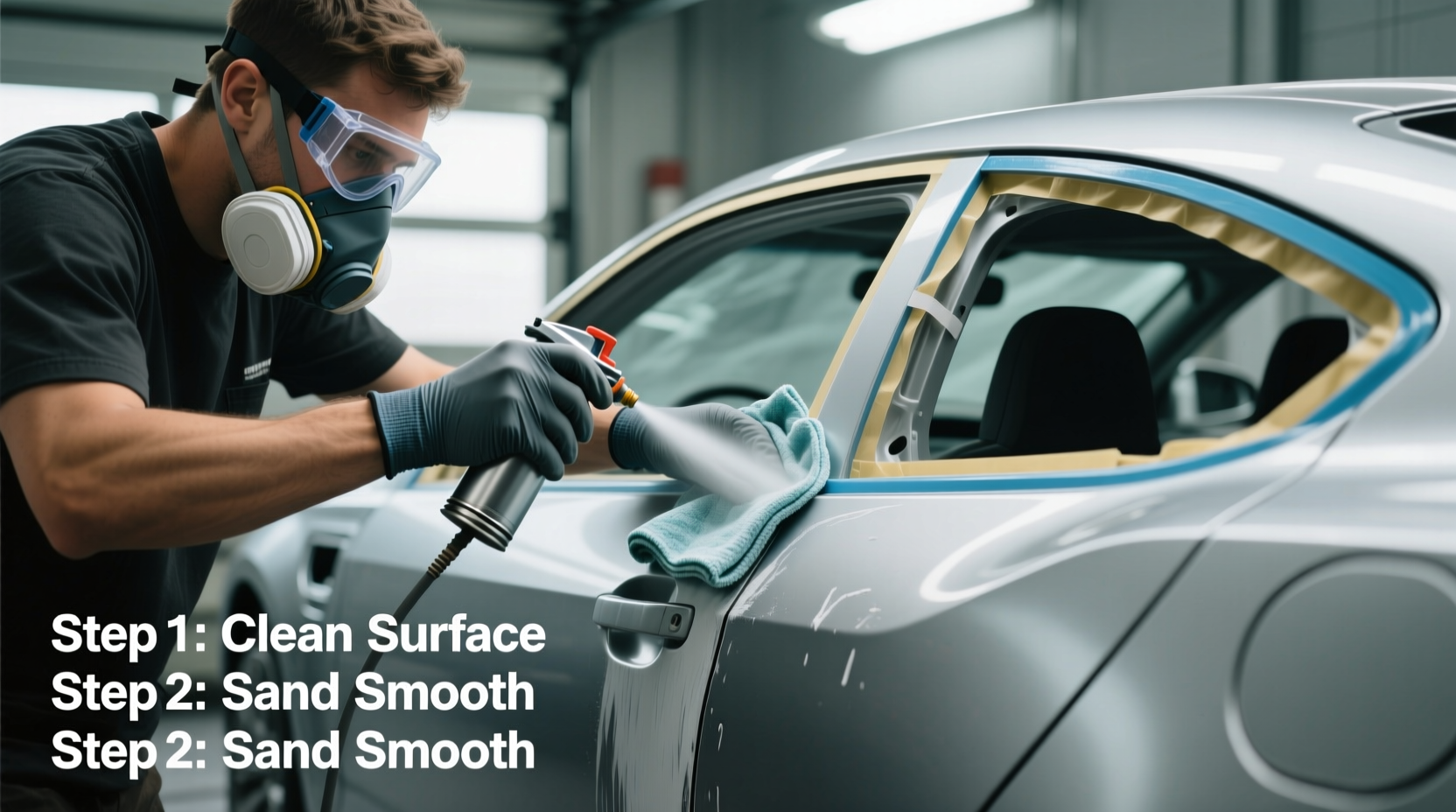 How to Paint a Car with Spray Paint: Step-by-Step Guide