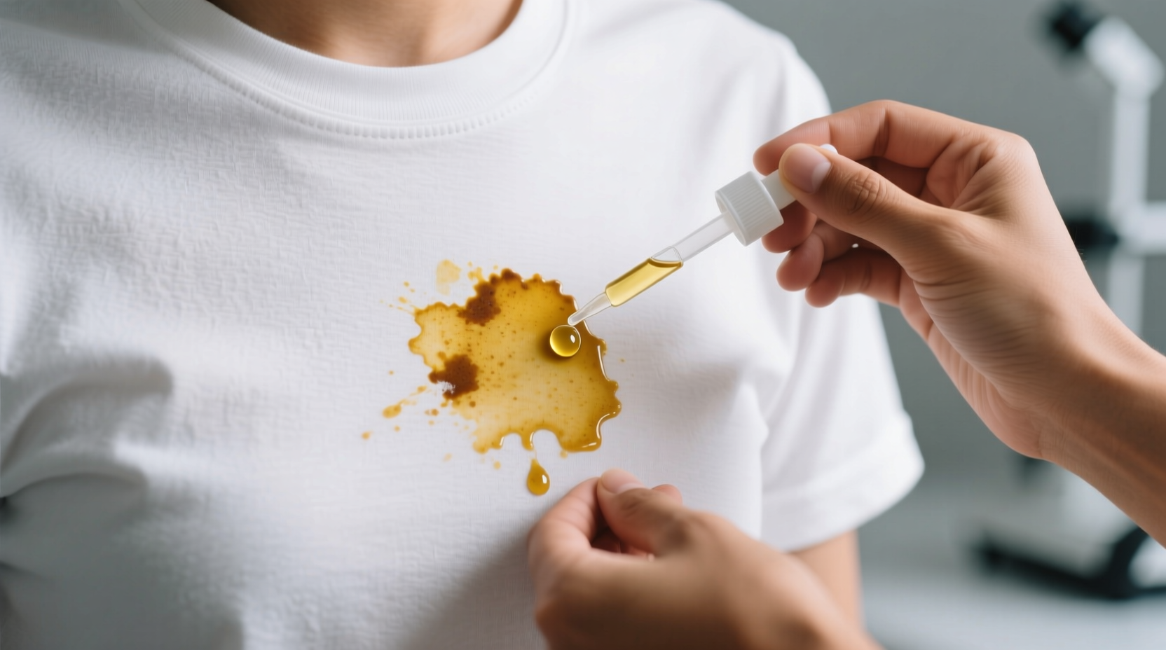 how to remove set in curry stains from cotton tees