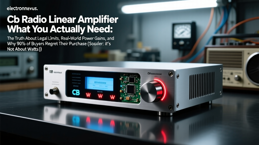 Cb Radio Linear Amplifier What You Actually Need: The Truth About Legal Limits, Real-World Power Gains, and Why 90% of Buyers Regret Their Purchase (Spoiler: It’s Not About Watts)