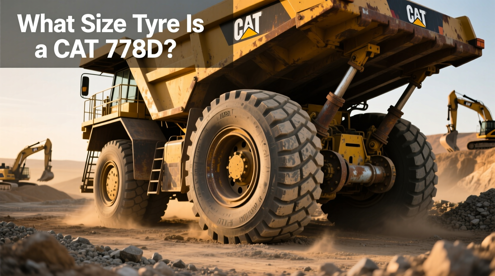 How to Choose Tyre 27.00R49 for CAT 777D: A Complete Buying Guide