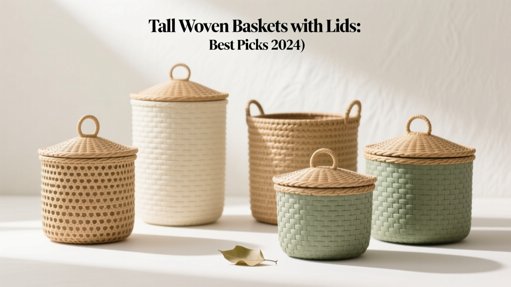 Tall Woven Baskets with Lids: Best Picks (2024)