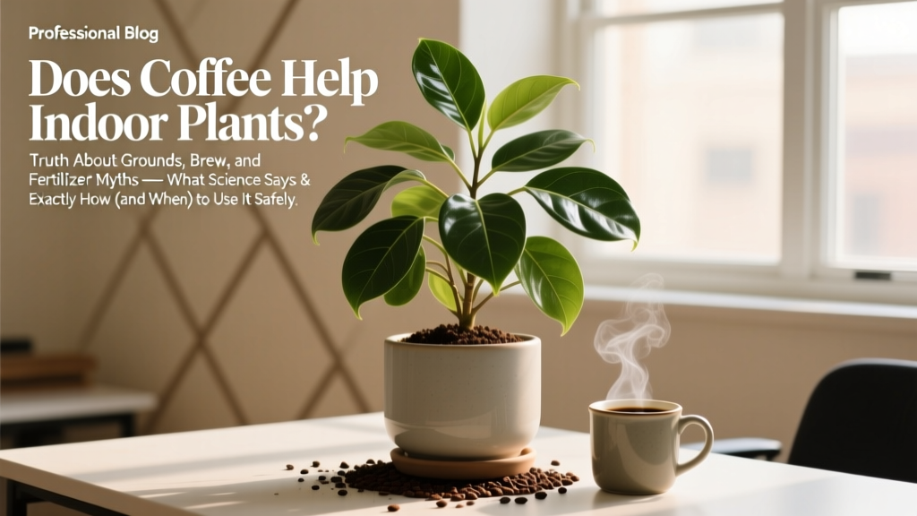 Does Coffee Help Indoor Plants? Science-Backed Truth