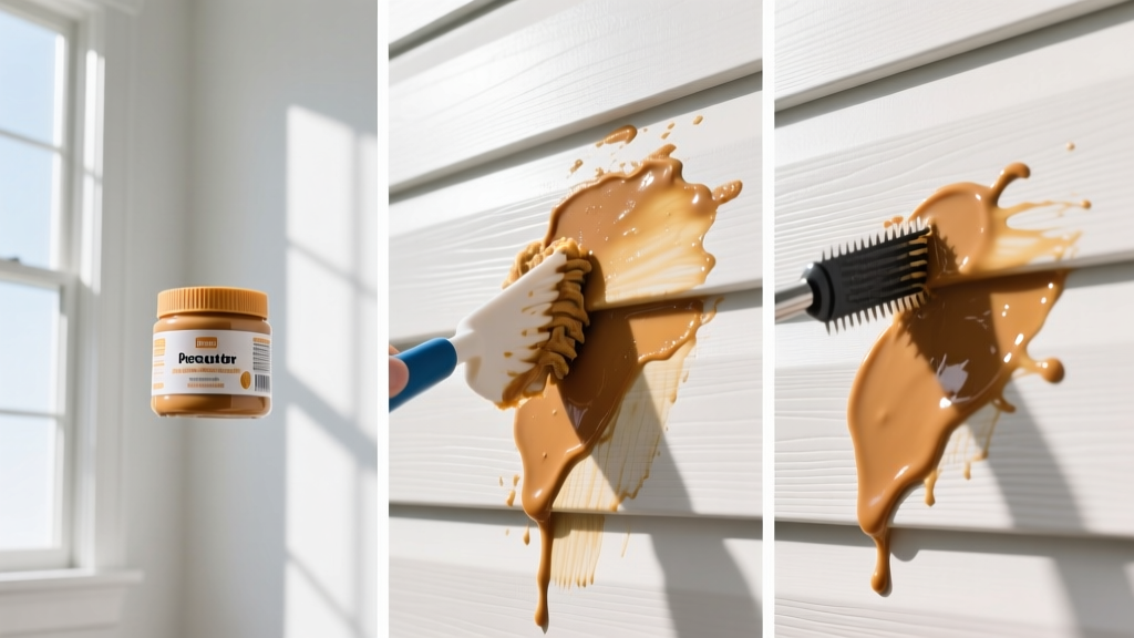 Tested: How to Get Peanut Butter Out of Siding Fast