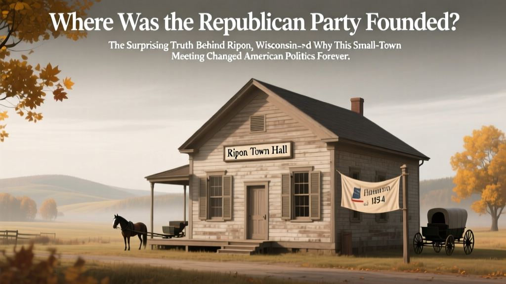 Where Was the Republican Party Founded?