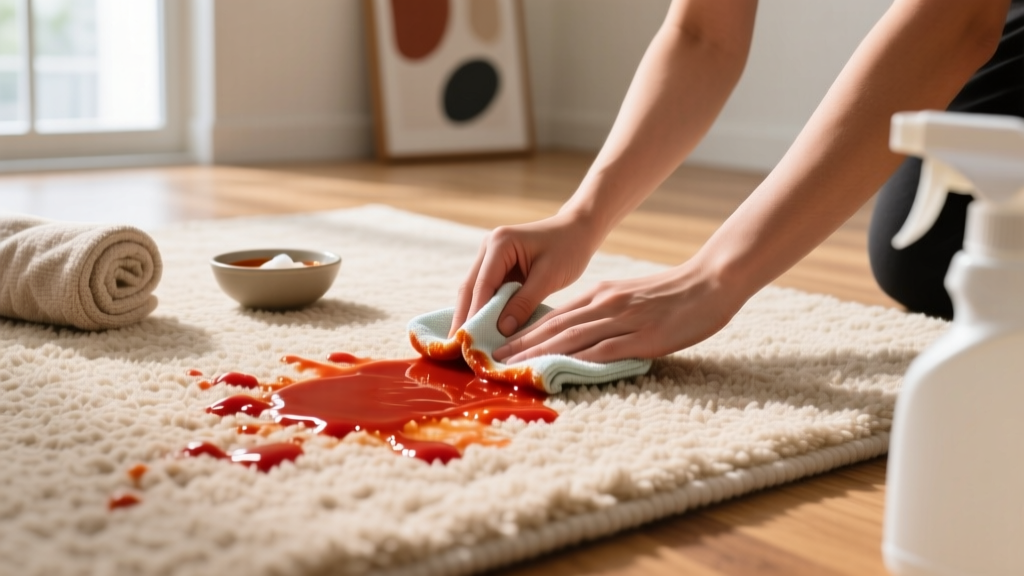 Tested: How to Get Tomato Sauce Out of Area Rug Fast