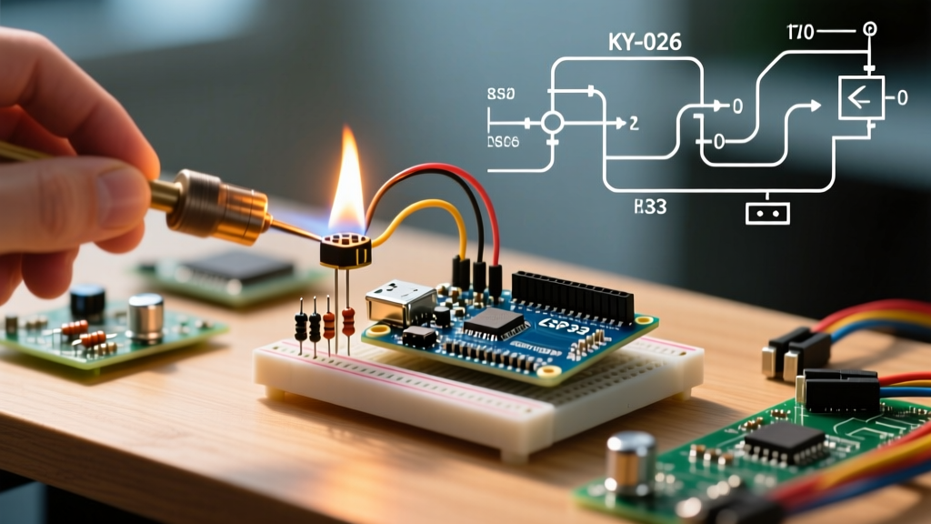 Flame Detector Arduino Tutorial: Wiring, Code, and Calibration