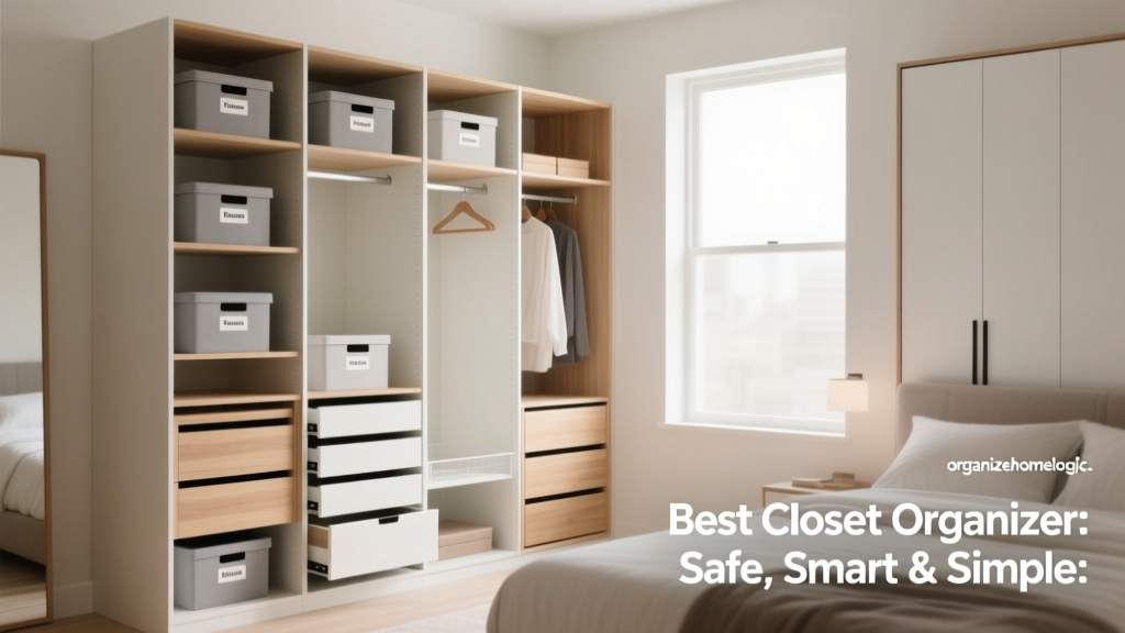 Best Closet Organizer: Safe, Smart & Simple
