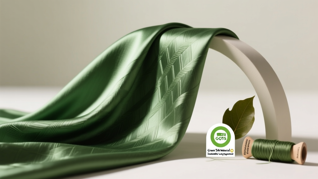 Green Silk Material: Sustainable Luxury Explained