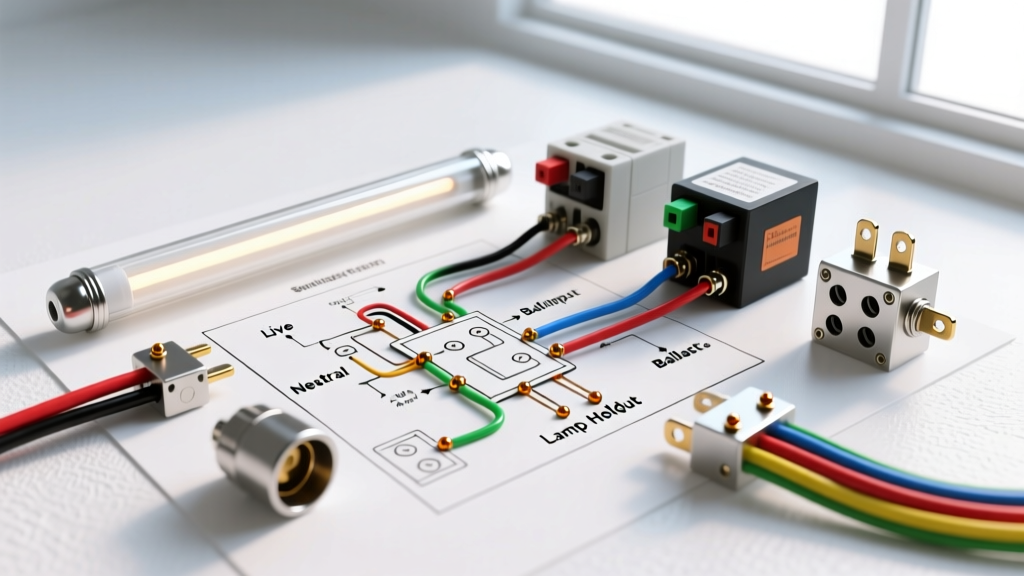 Fluorescent Light Wiring Diagram for Ballast: Troubleshooting Guide