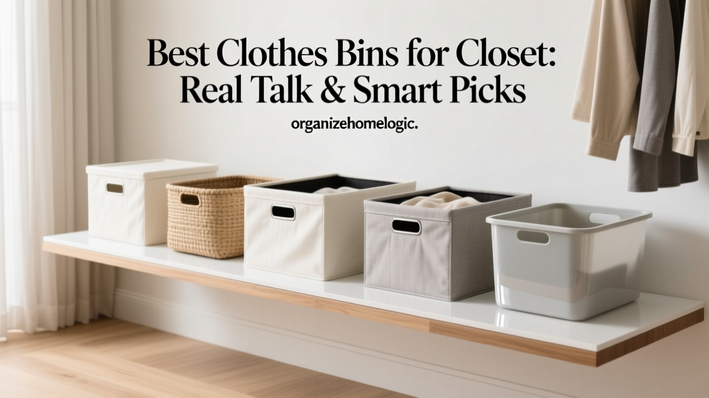 Best Clothes Bins for Closet: Real Talk & Smart Picks