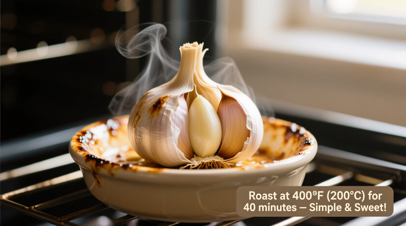 roasting garlic in the oven simple stepbystep method