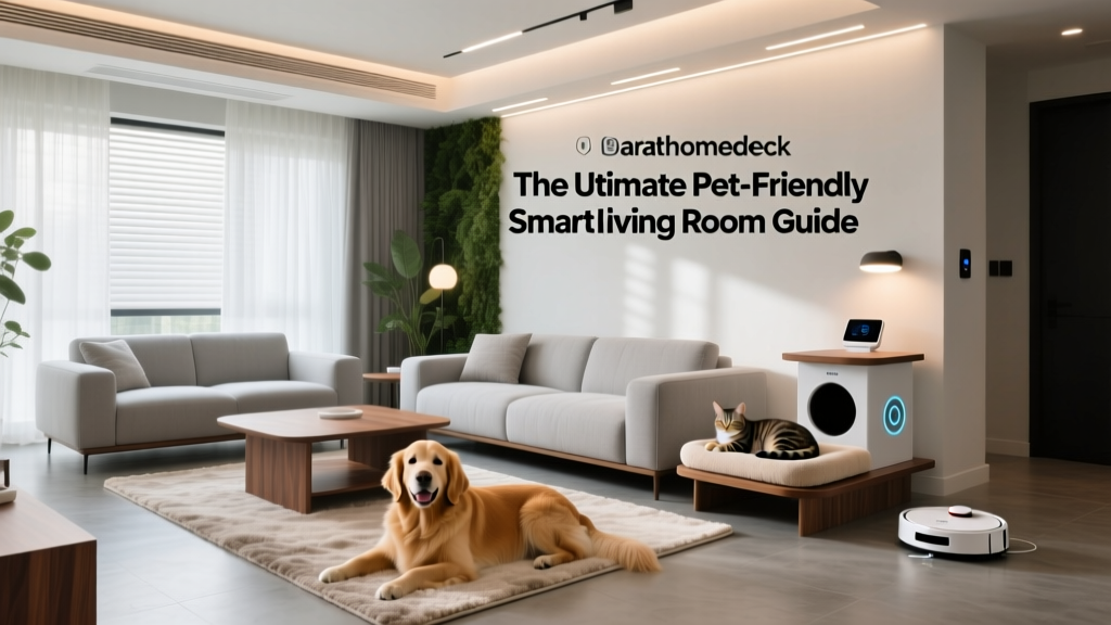 The Ultimate Pet-Friendly Smart Living Room Guide