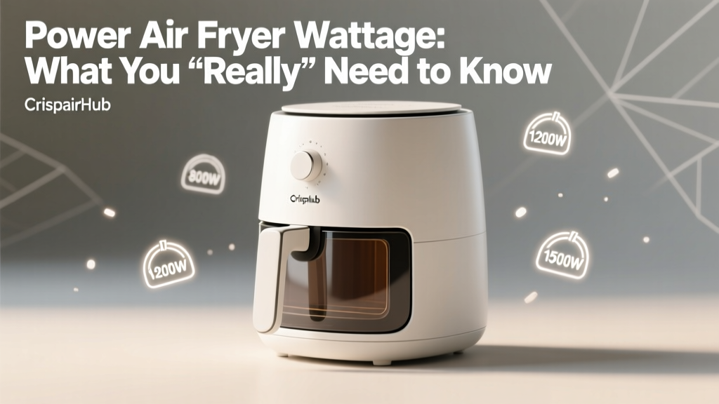 Power Air Fryer Wattage: What You Really Need