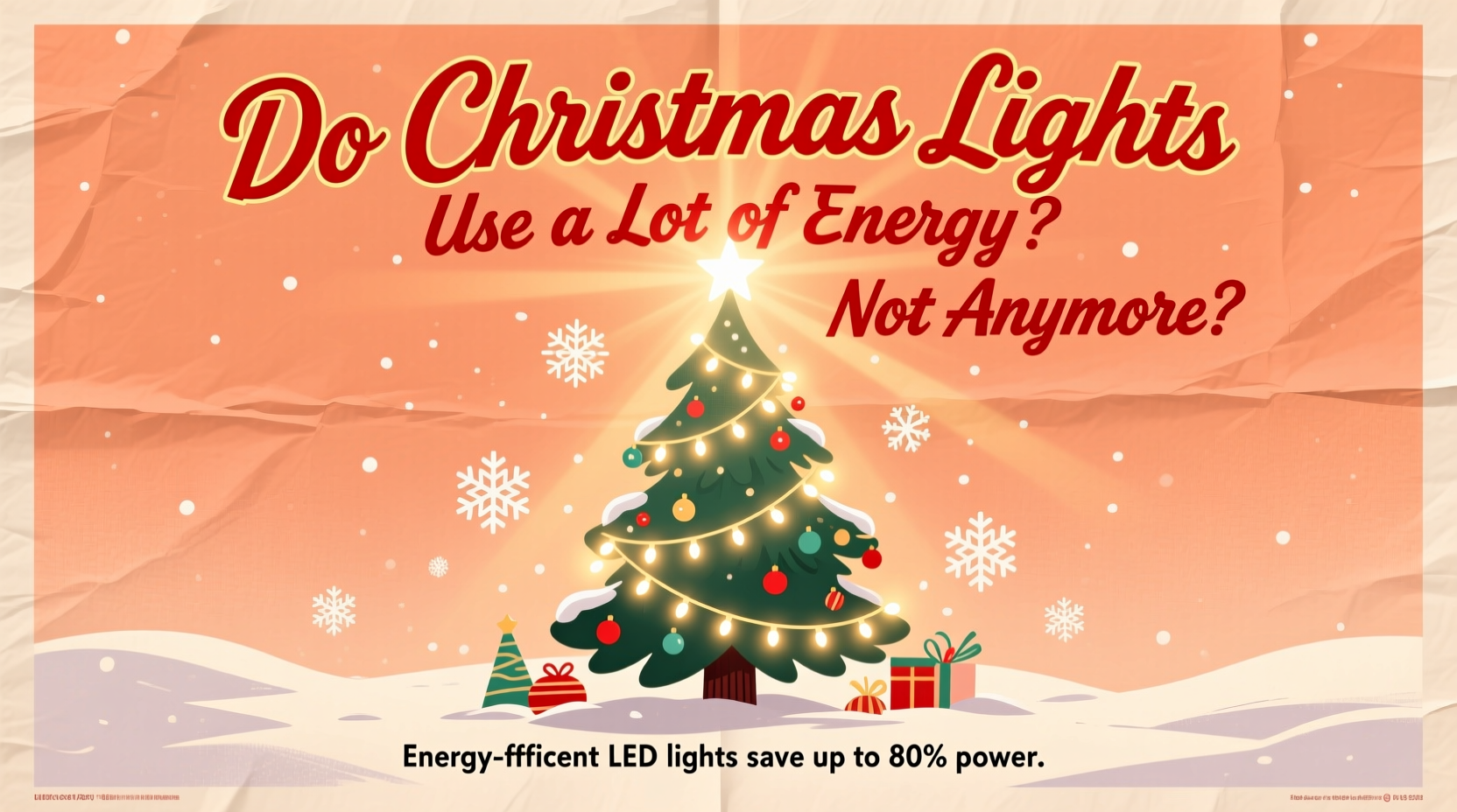 do christmas lights use a lot of energy
