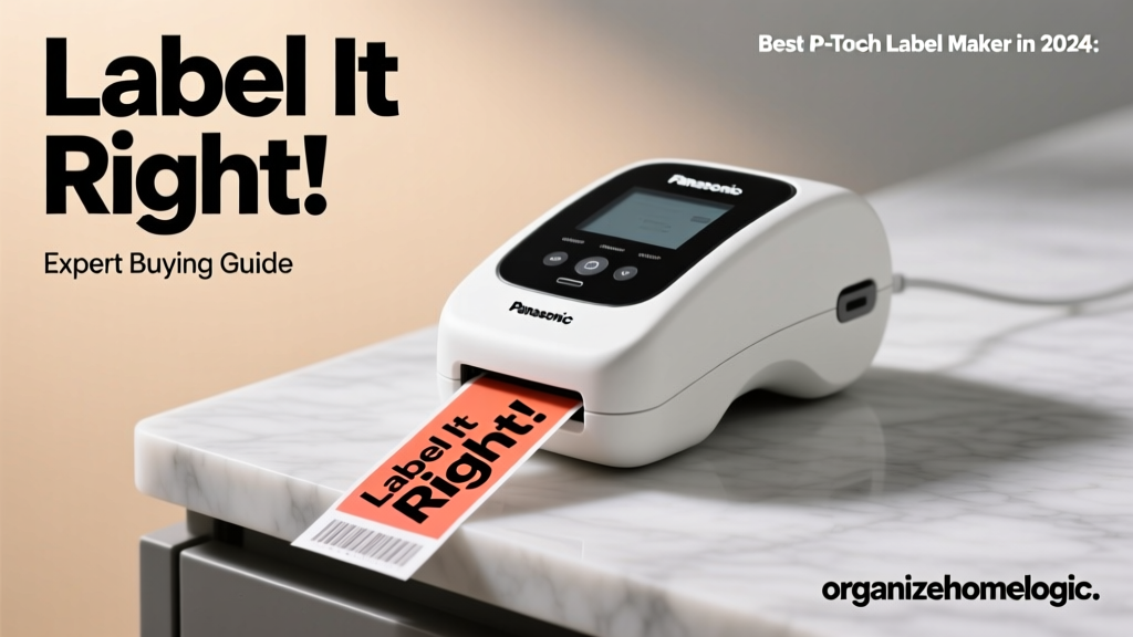 Best P-Touch Label Maker 2024: Expert Guide