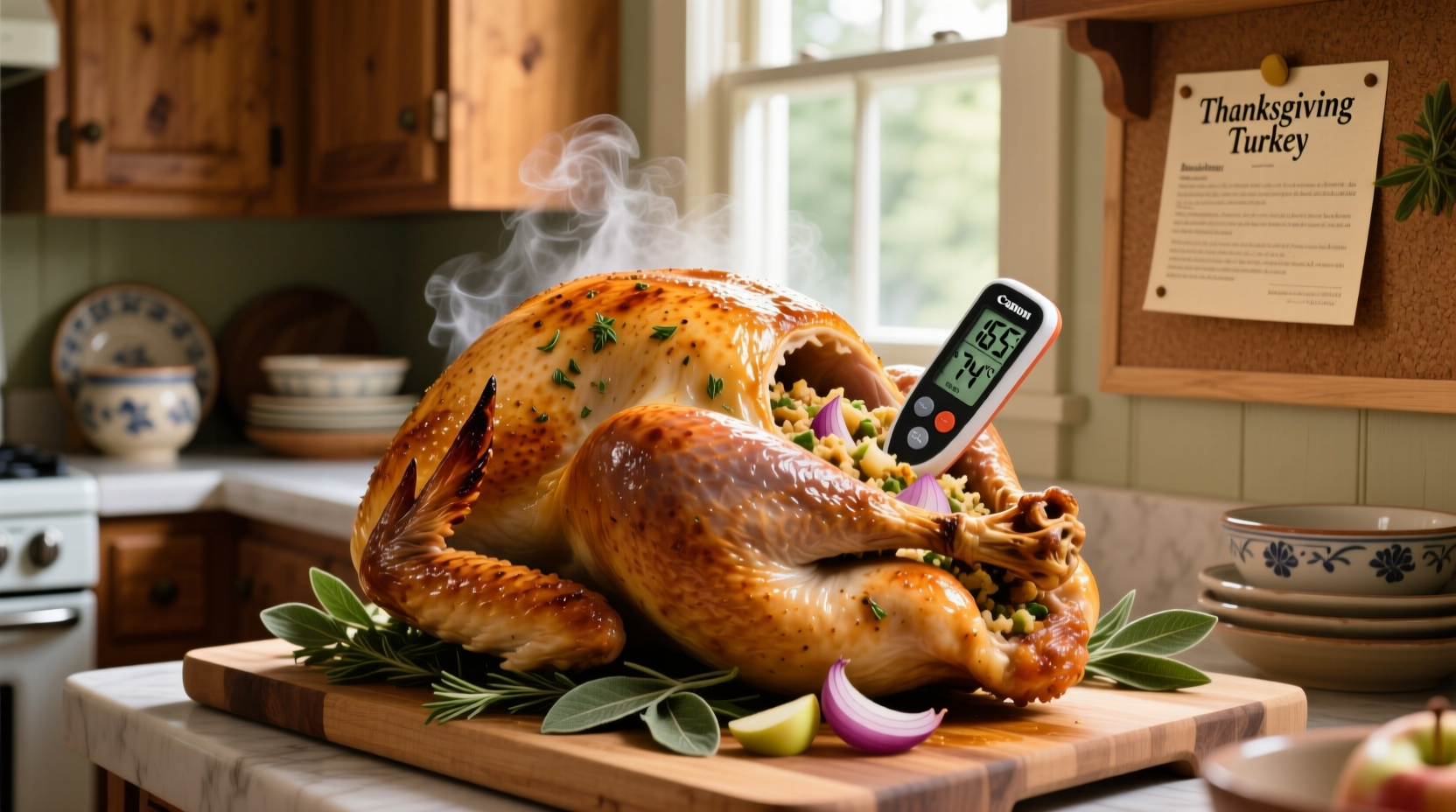 23 lb turkey stuffed how long to cook