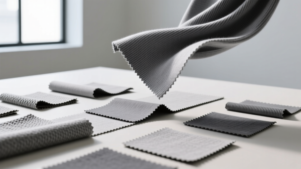 Gray Knit Fabric Guide: Properties, Sourcing & Design Tips