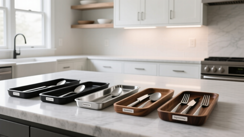 Best Narrow Utensil Trays for Small Kitchen Drawers