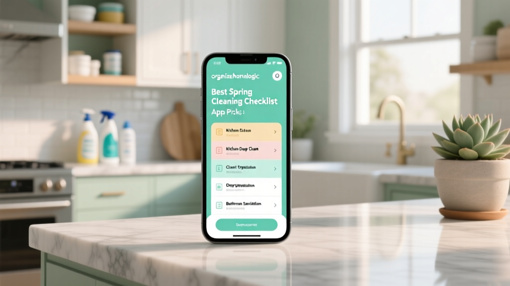 Best Spring Cleaning Checklist App: Expert Picks