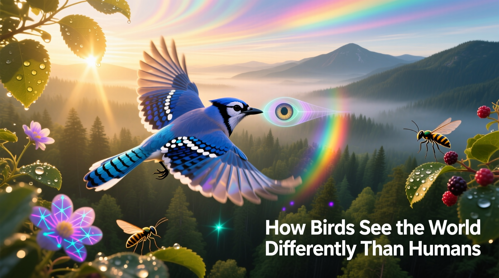 How Birds See the World Differently Than Humans