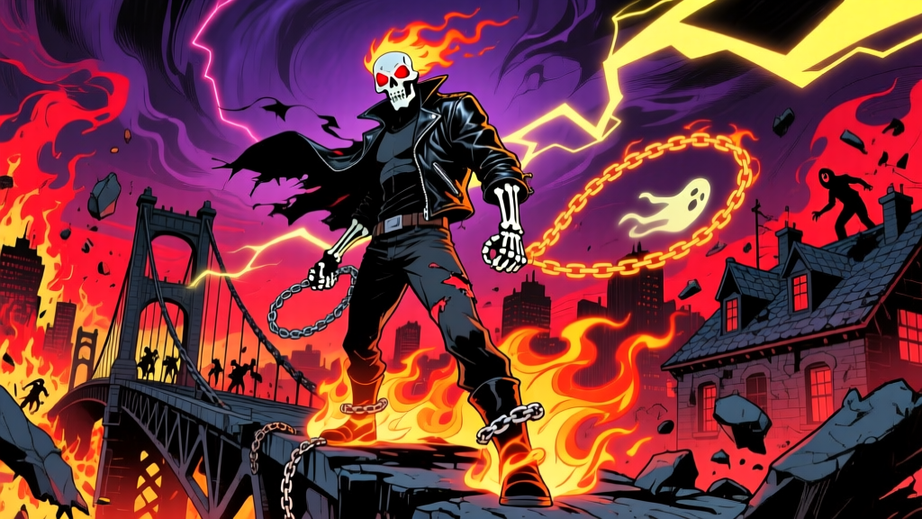 Ghost Rider Danny Ketch: The 90s Anti-Hero Who Rode Straight Through Hell and Into Comic Book History