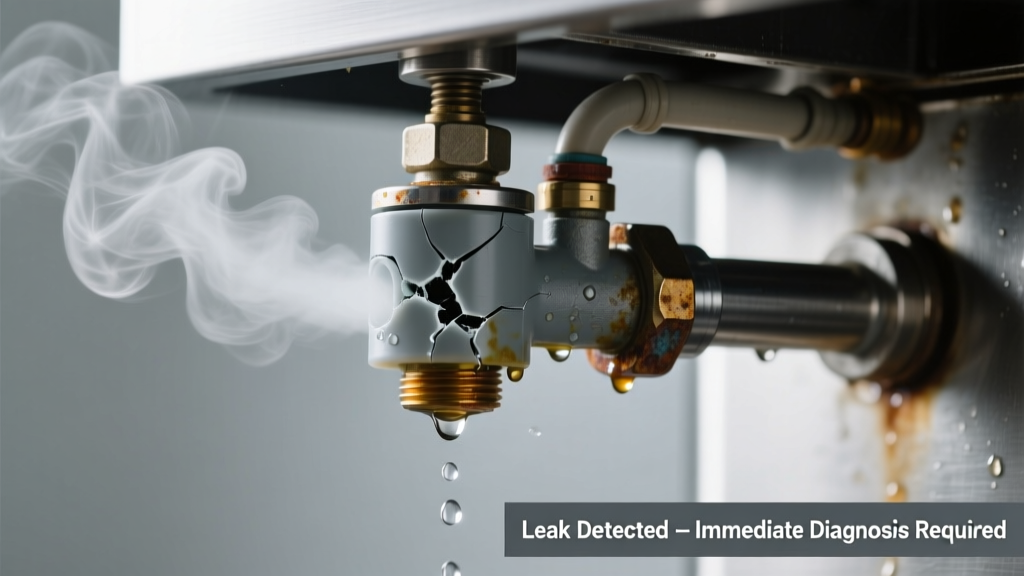 Cooking Smell Lingering + Leaking Water: Quick Diagnosis