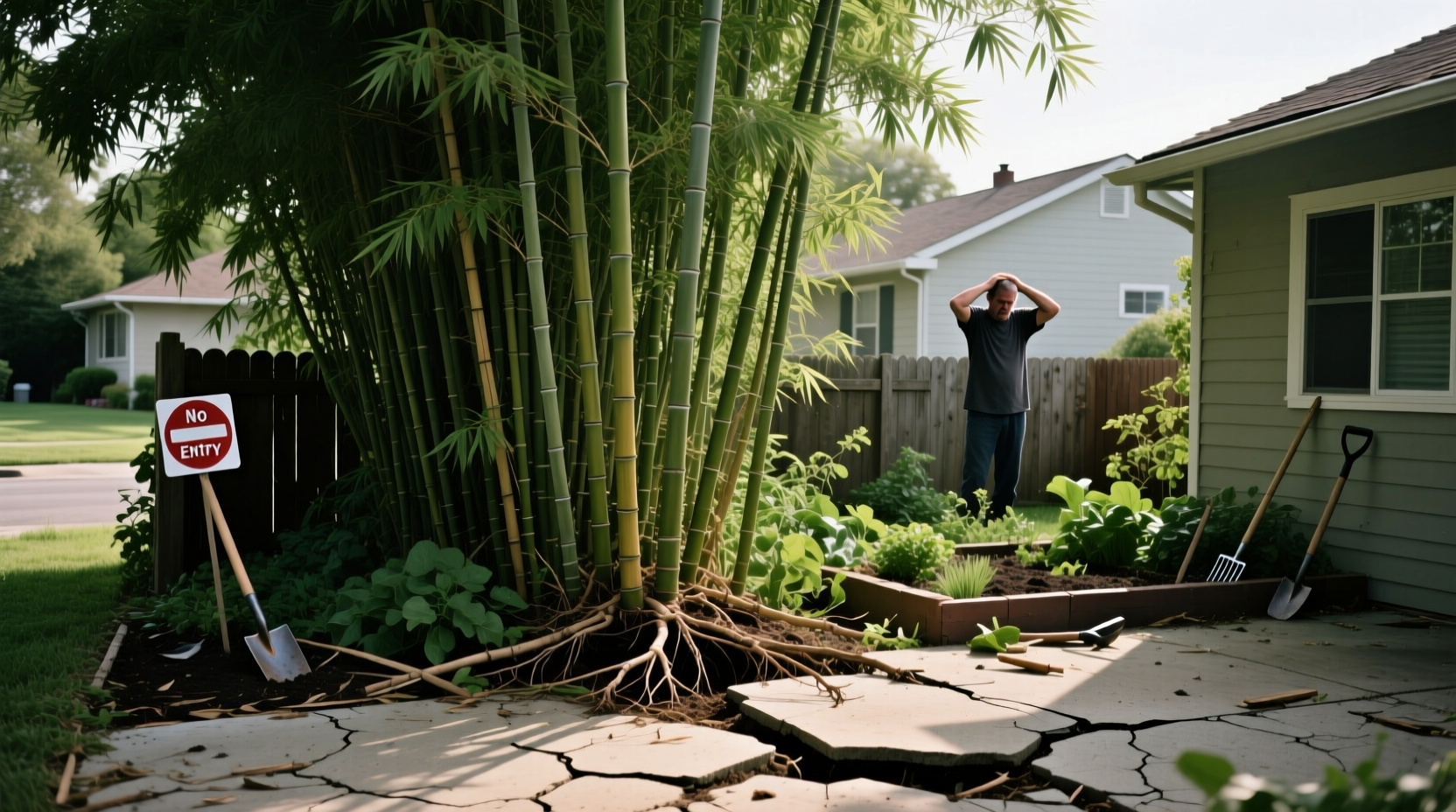 why you should never plant bamboo in your yard