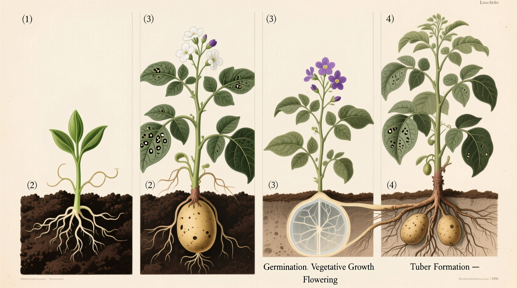 How Potato Plants Grow: Complete Growth Cycle Explained