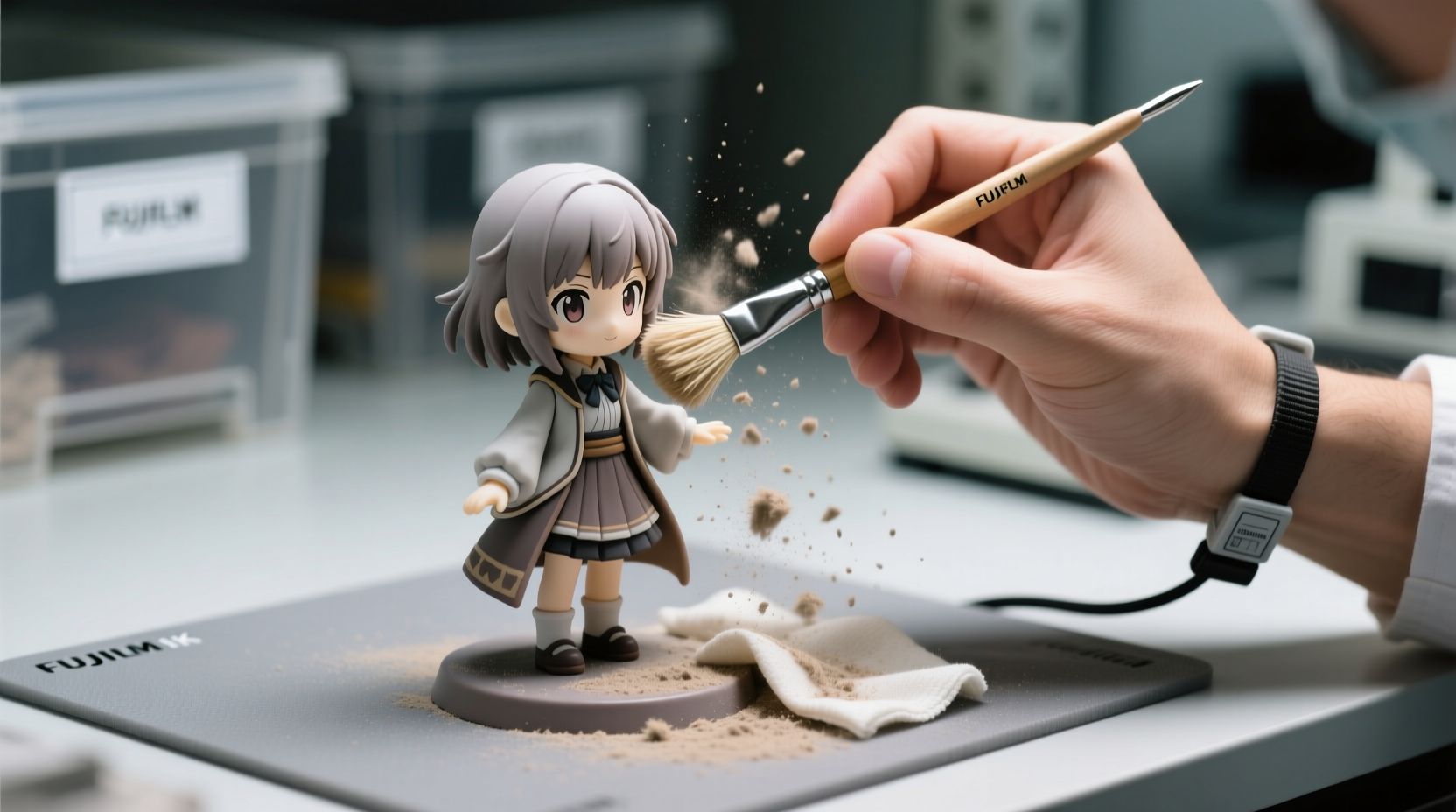 eco friendly anime figure dust removal