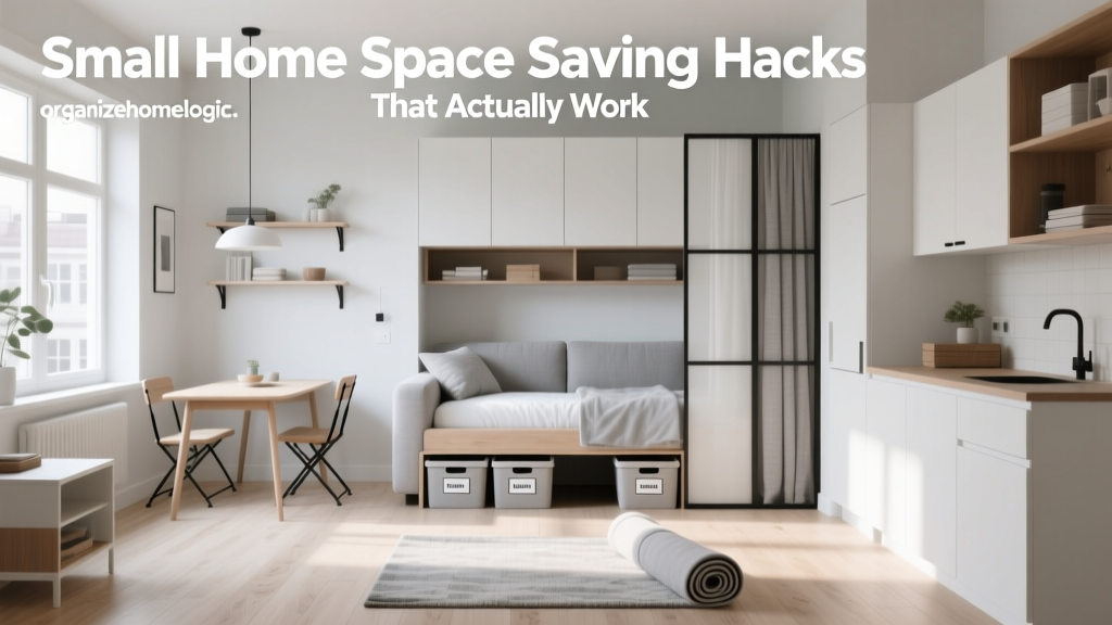 Small Home Space Saving Hacks That Actually Work