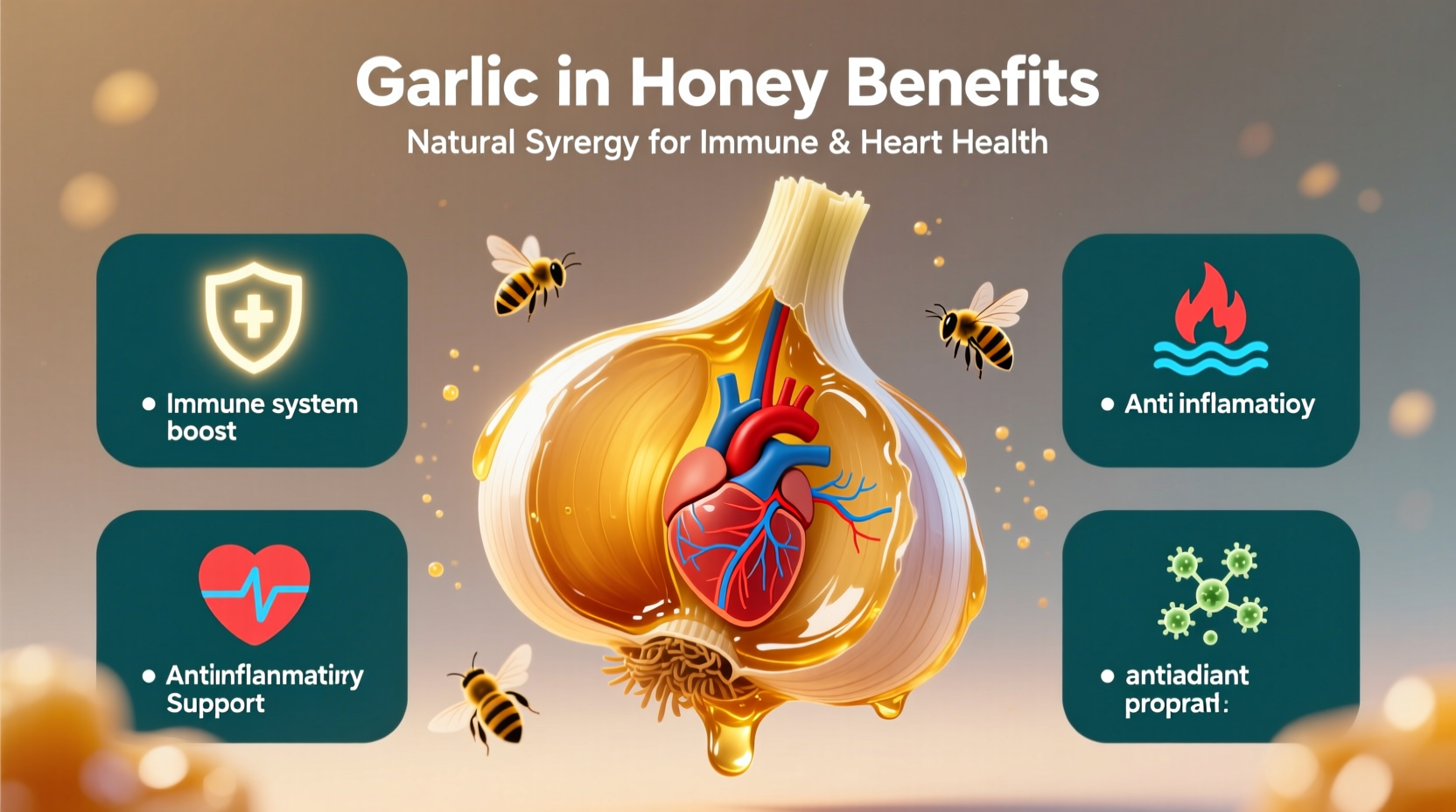 Garlic in Honey Benefits: Science-Backed Health Effects