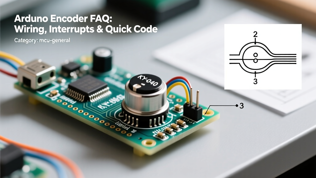 Arduino Encoder FAQ: Wiring, Interrupts & Quick Code