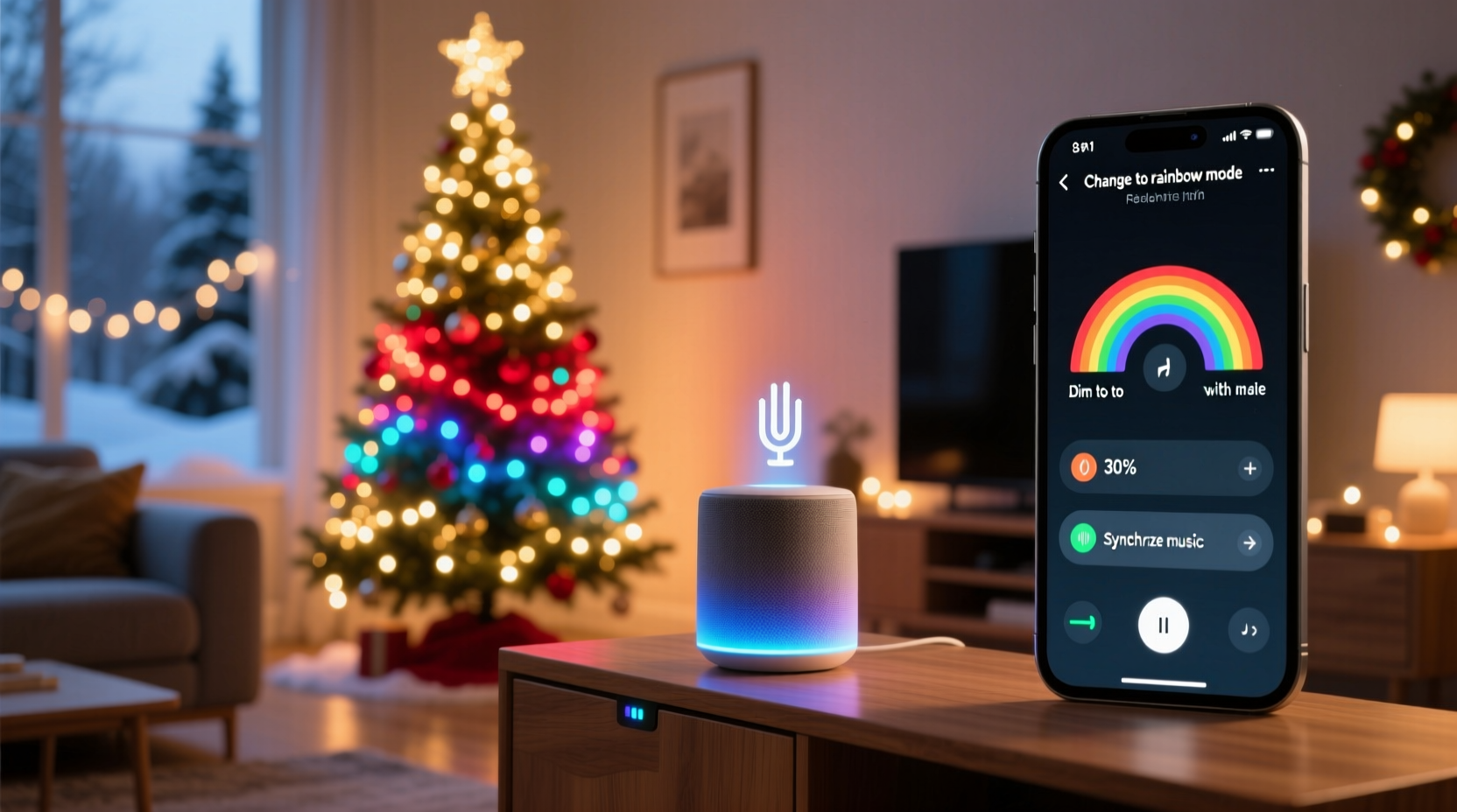 can you control christmas lights with voice commands beyond basic assistants