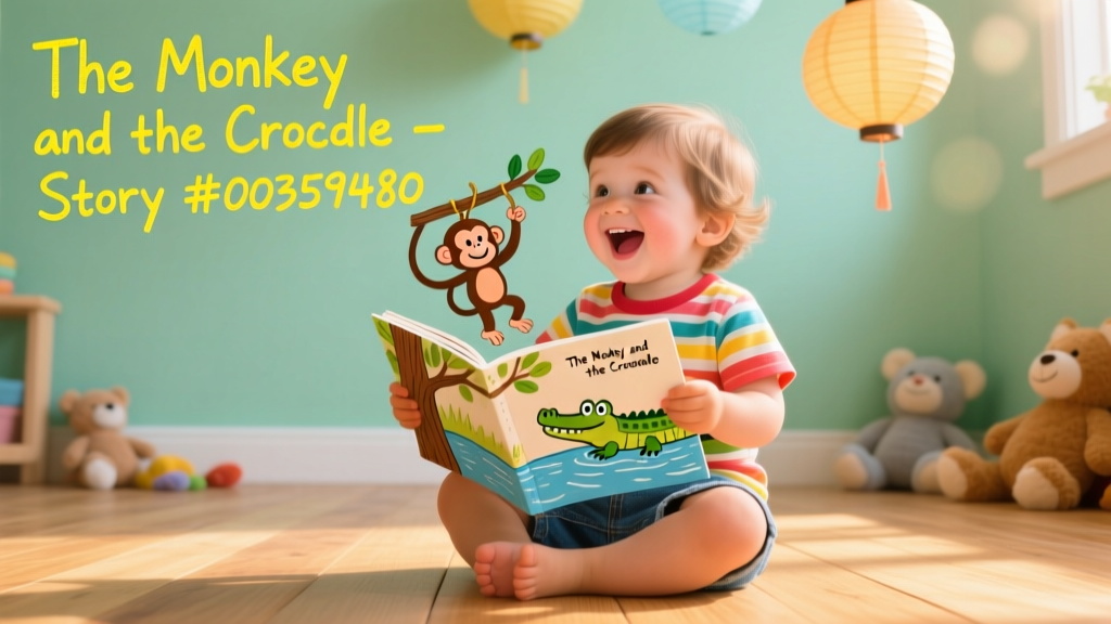 The Monkey and the Crocodile Story: A Developmentally Rich Fable for Toddlers and Early Learners