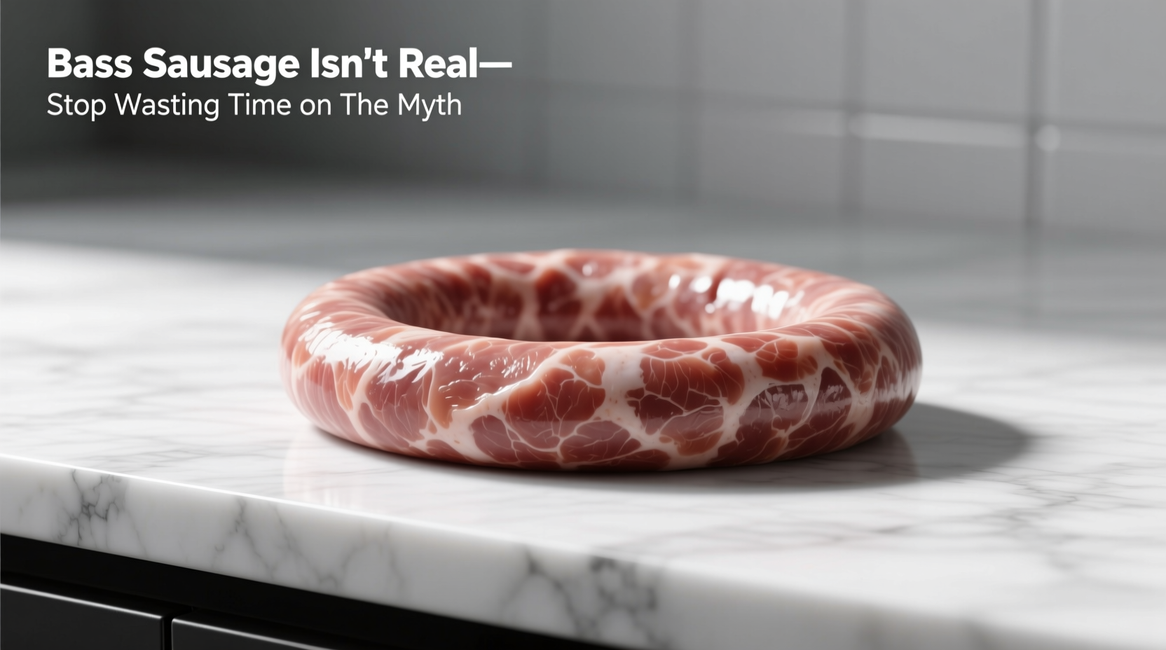 bass sausage isn t real stop wasting time on the myth