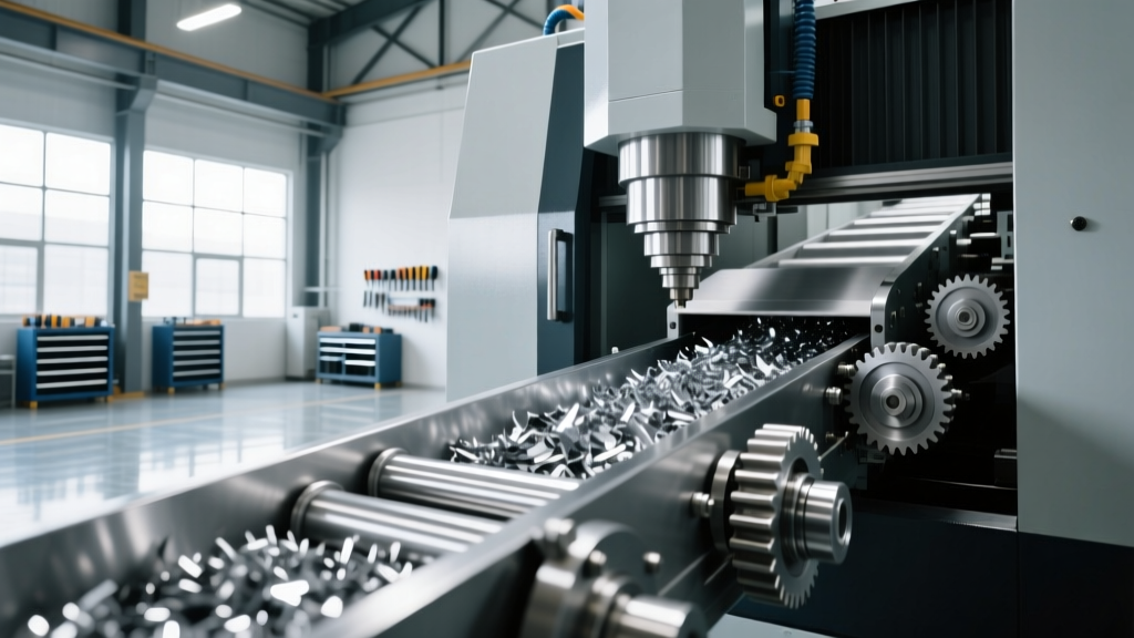 Advanced Machine Tool Tech: Chip Conveyor & Swarf Specs