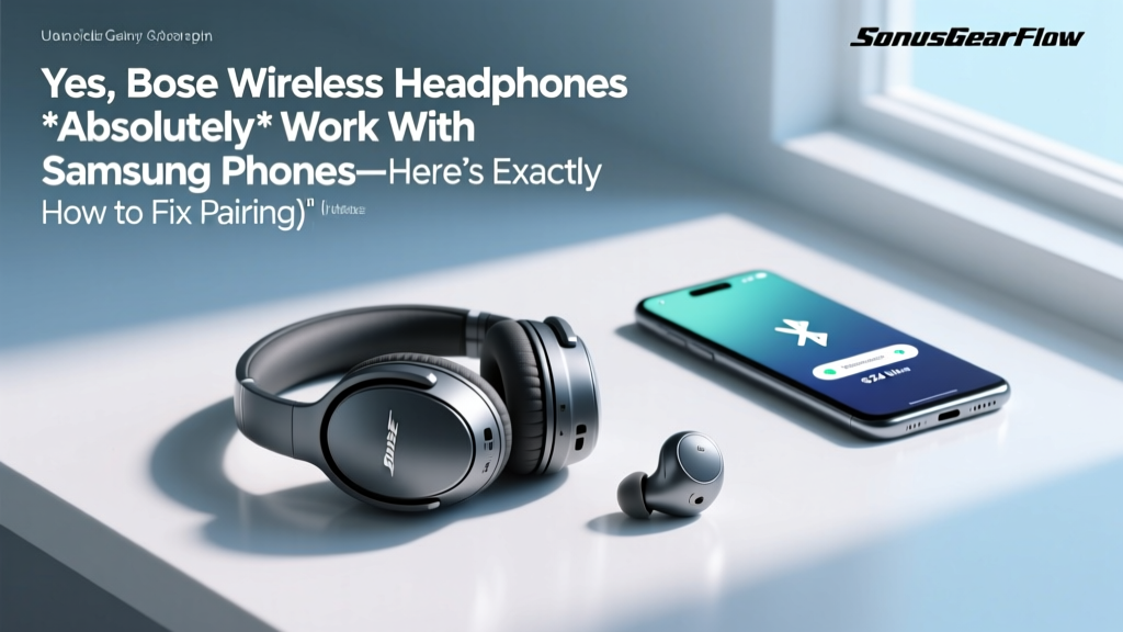 Bose Wireless Headphones & Samsung: Fix Pairing (2026)
