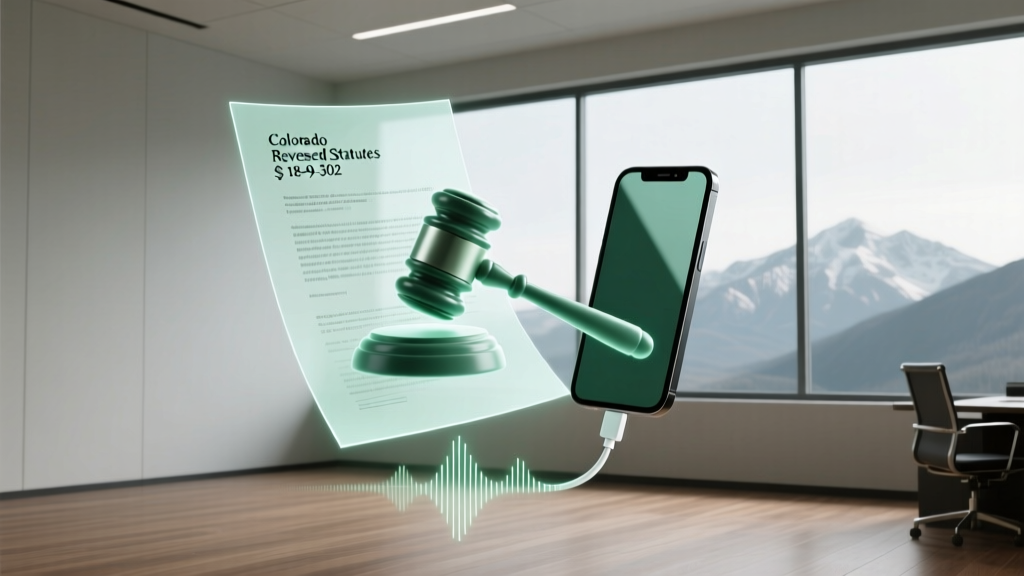 Colorado Recording Consent: Legal, Risky, Safe (2026)