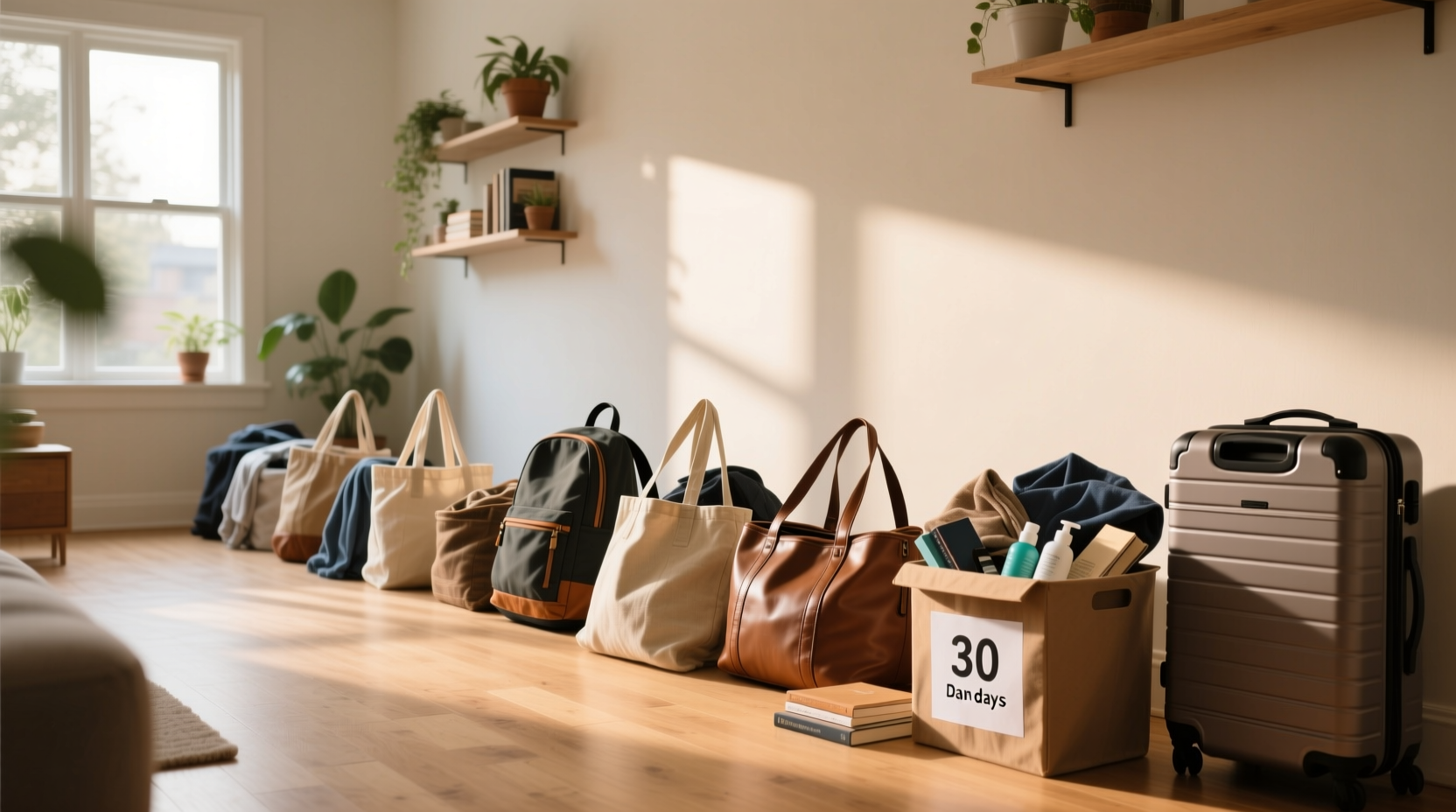30 bags in 30 days decluttering challenge