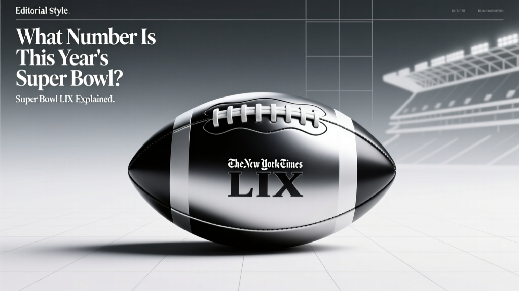 Super Bowl LIX: What Number Is This Year's Game?